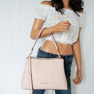 Michael Kors Sofia L Satchel Shoulder Bag Blossom